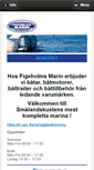 Mobile Screenshot of figeholmsmarin.com